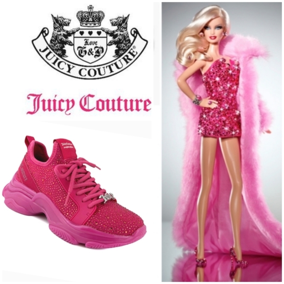 Juicy Couture Shoes - 💕NEW💎✨🩷JUICY🩷✨💎COUTURE CRYSTAL SNEAKERS